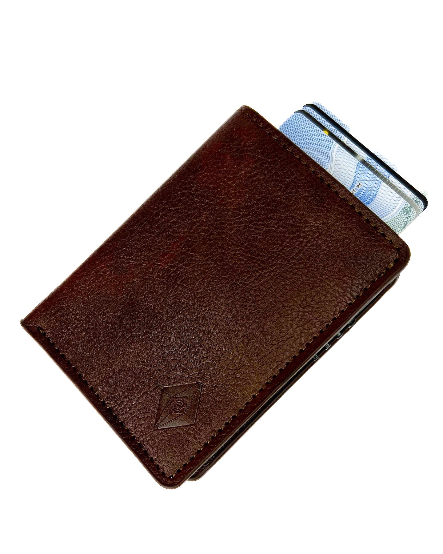 Card holder wallet chocolate.RFID