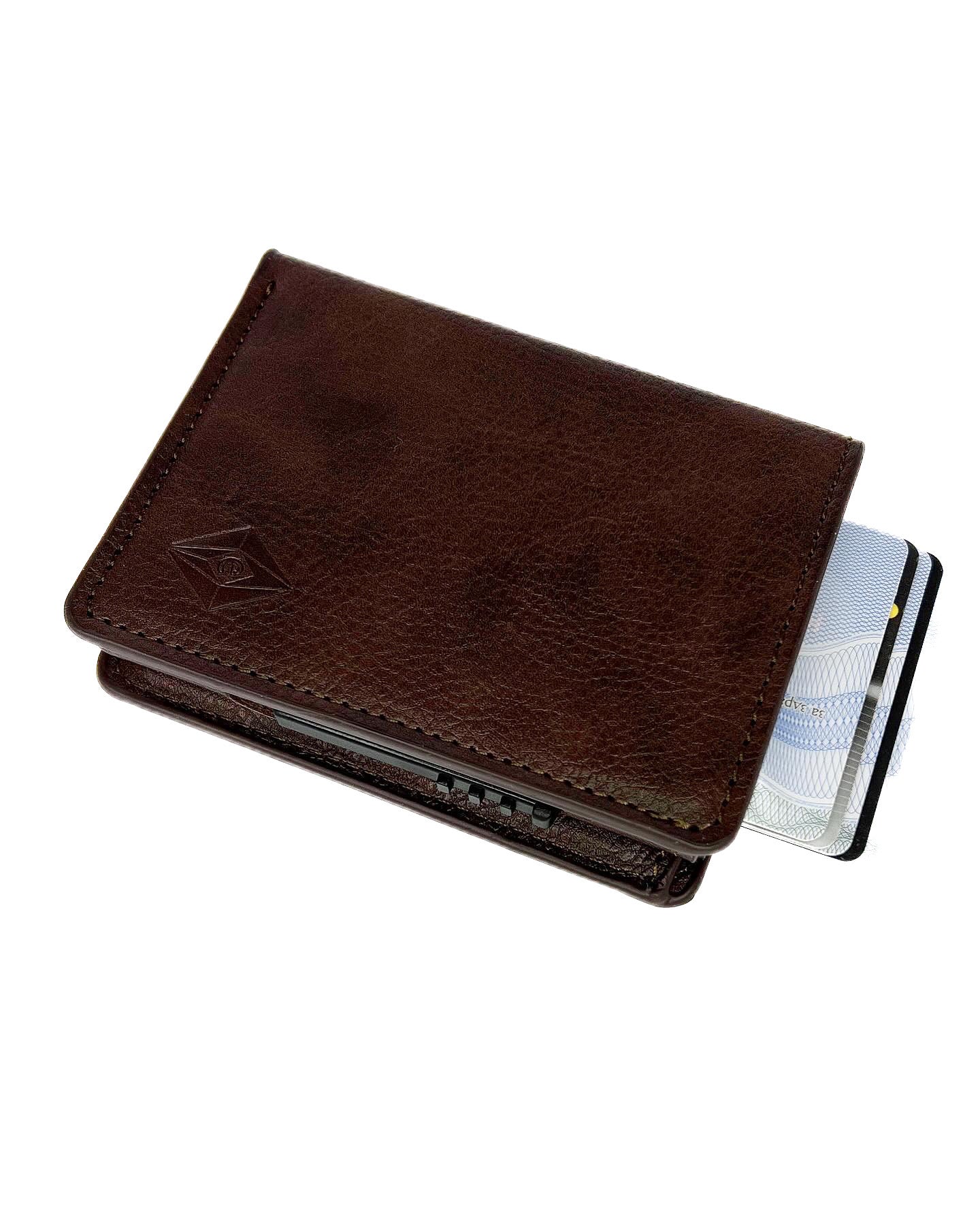 Card holder wallet chocolate.RFID