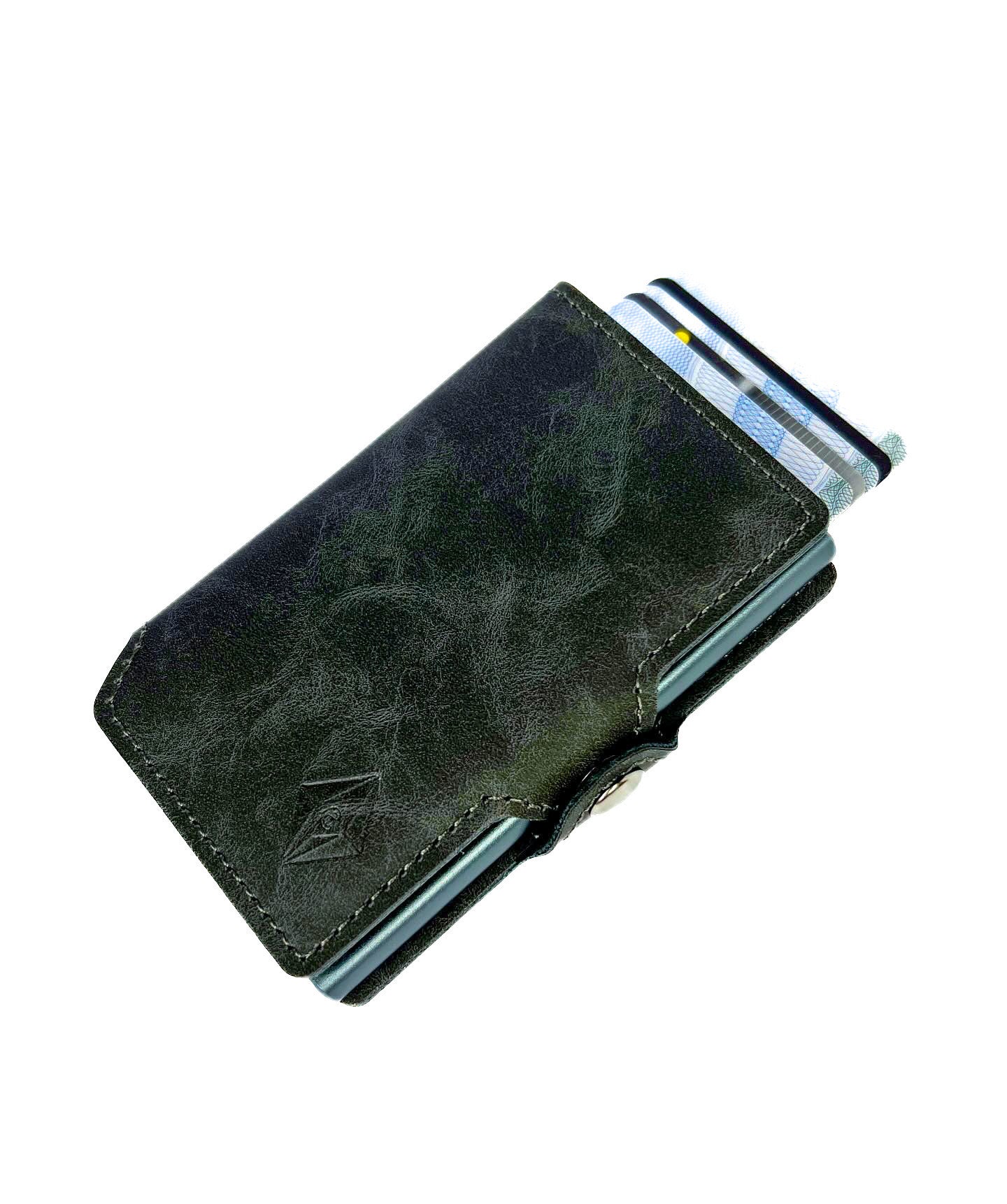Card holder standard button gray. RFID. Serbia