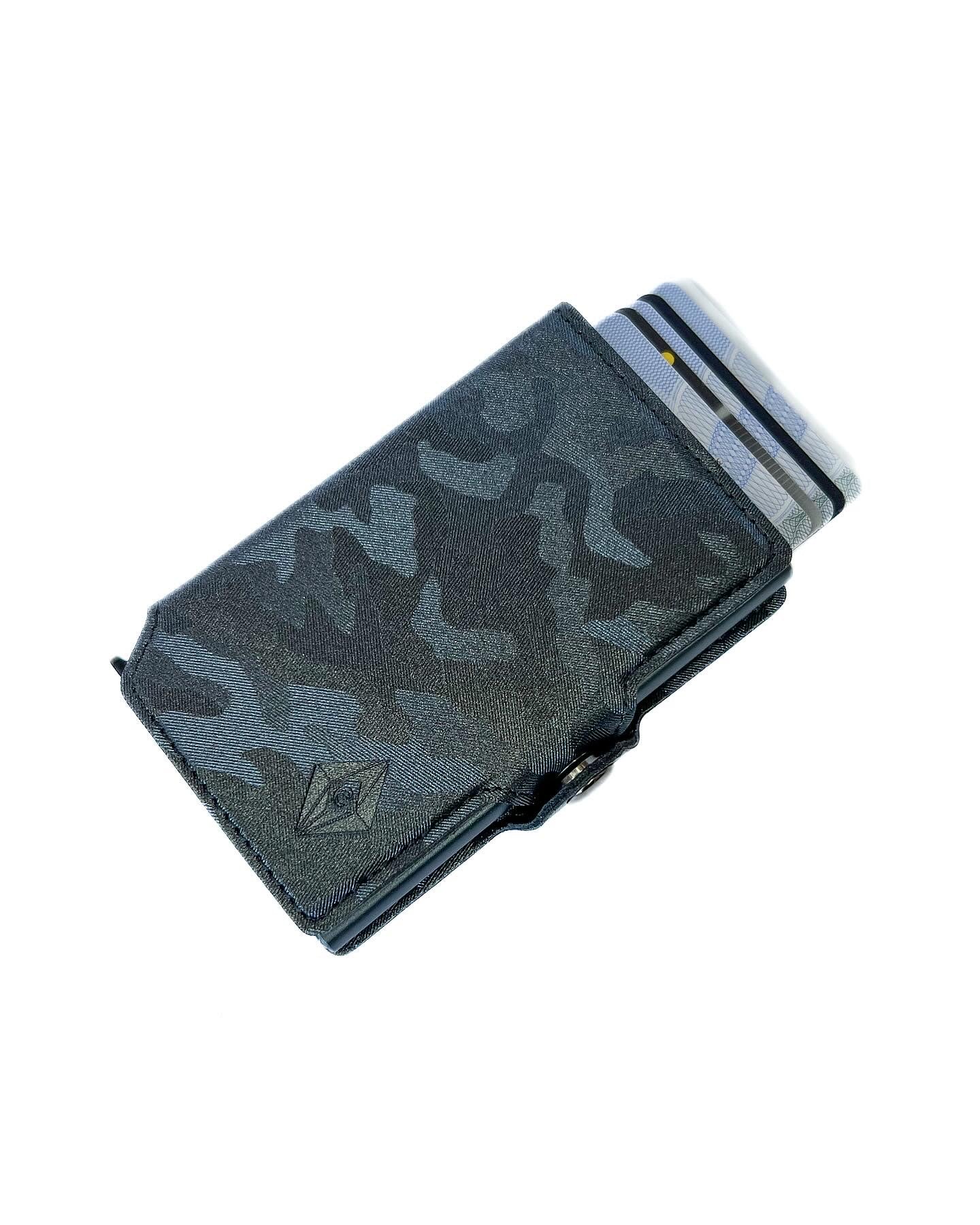 Card holder military gray. RFID