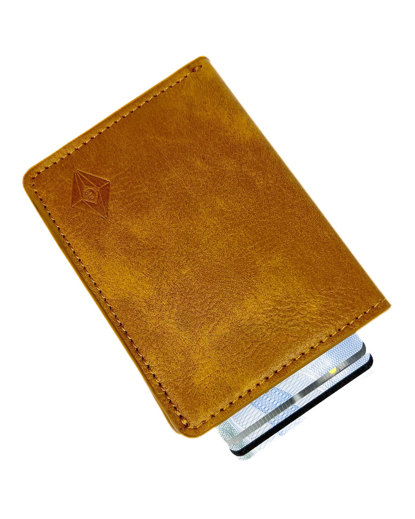 Card holder wallet camel.RFID
