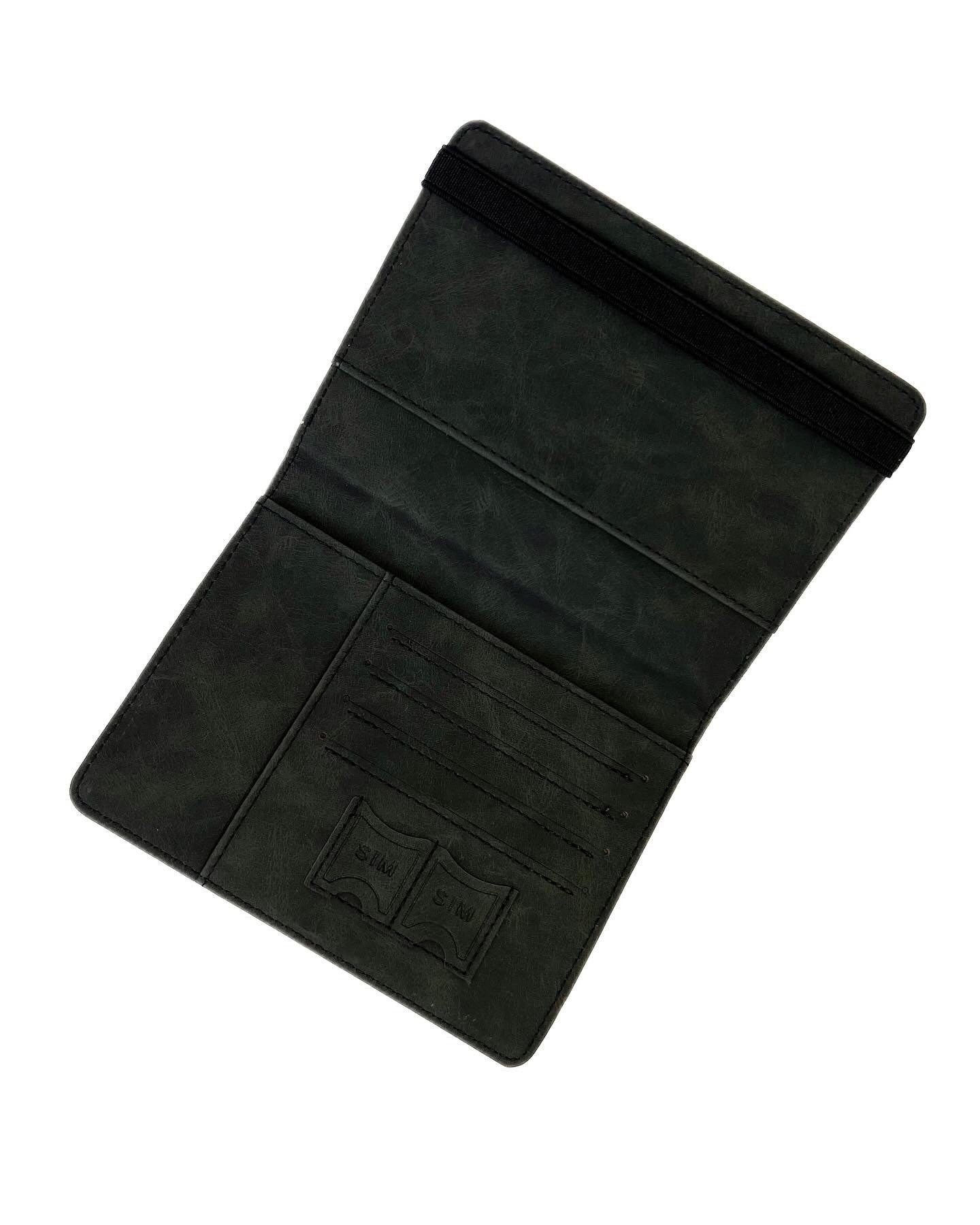 Passport holder black.RFID