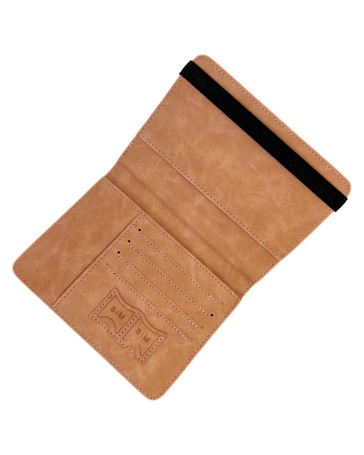 Passport holder peach. RFID