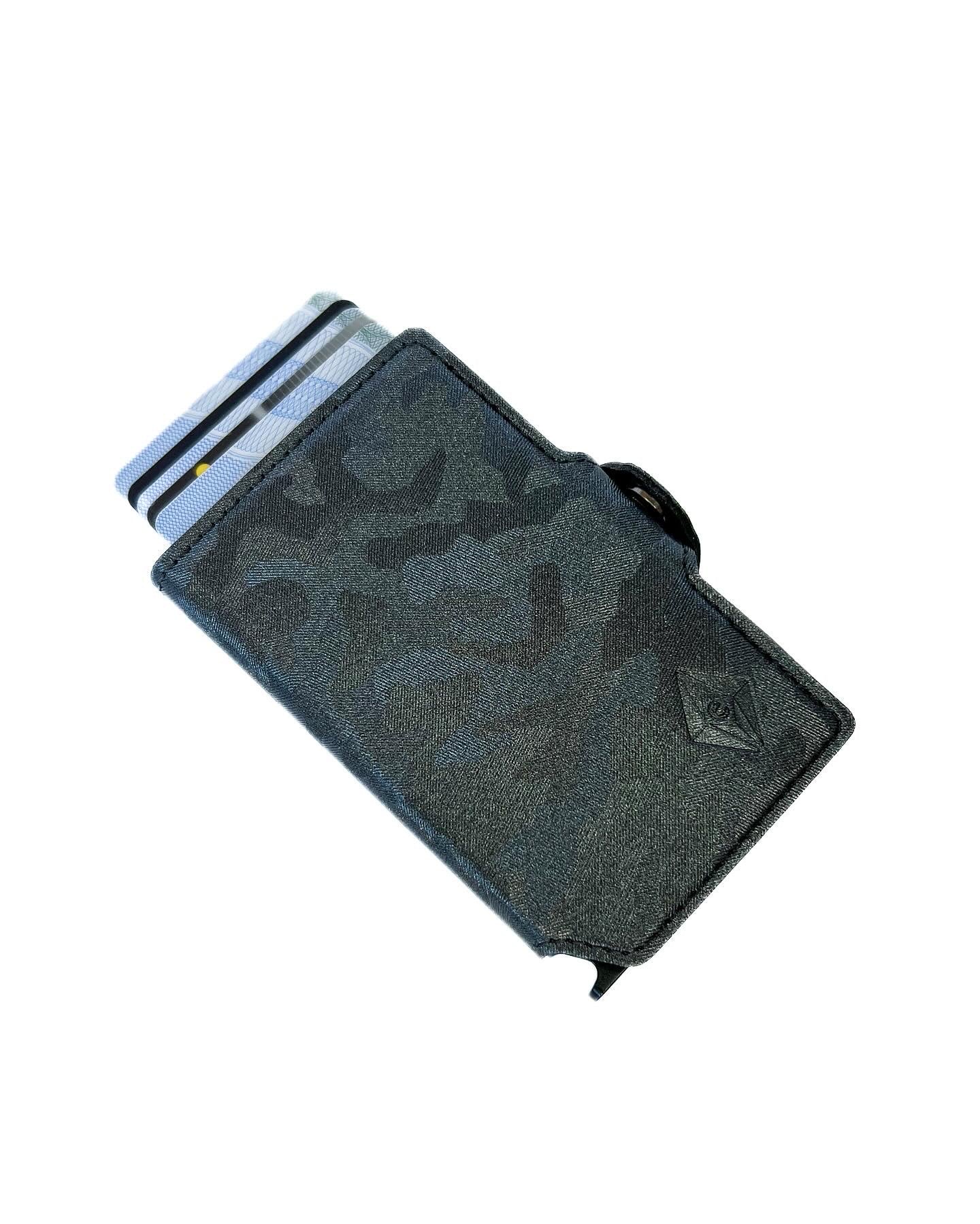 Card holder military gray. RFID