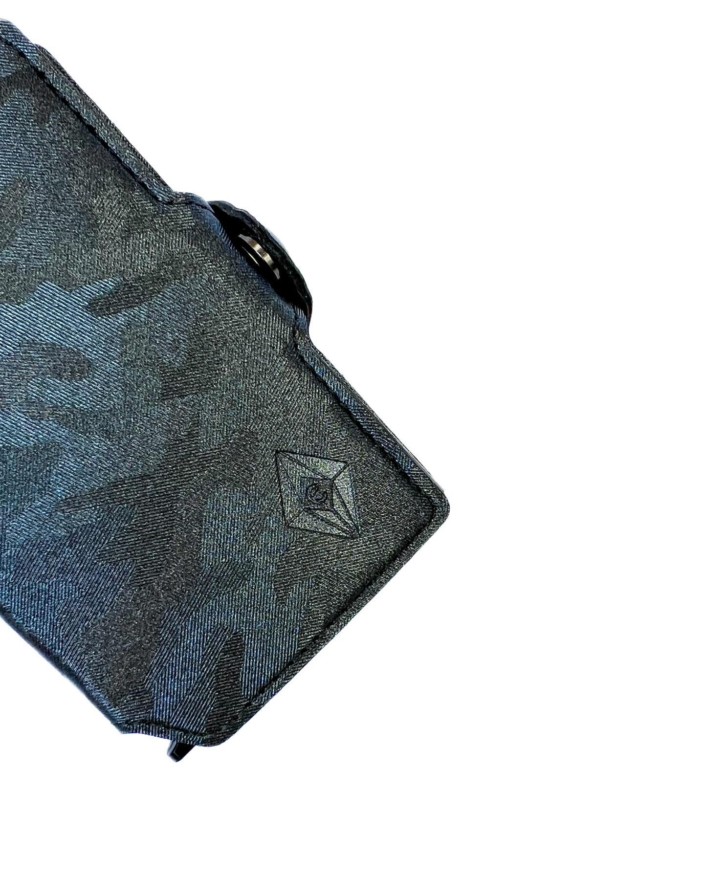 Card holder military gray. RFID