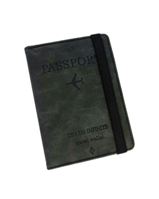 Passport holder black.RFID