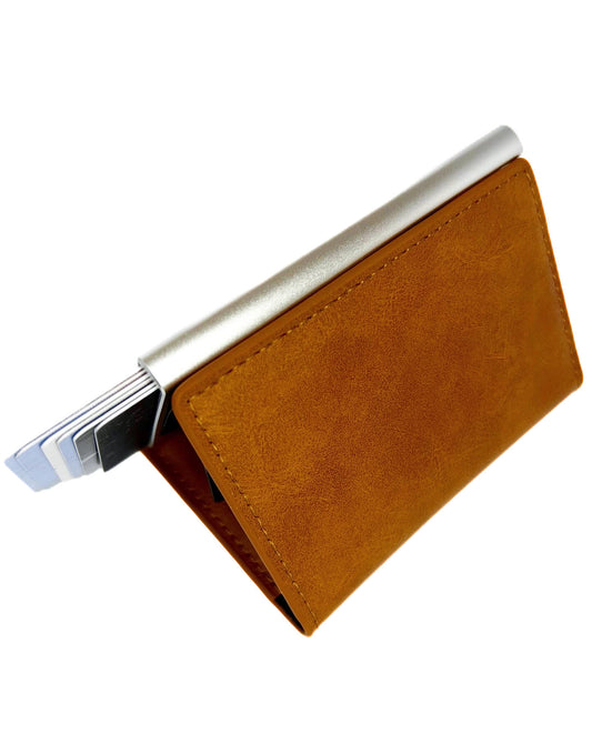 Card holder Standard camel. RFID