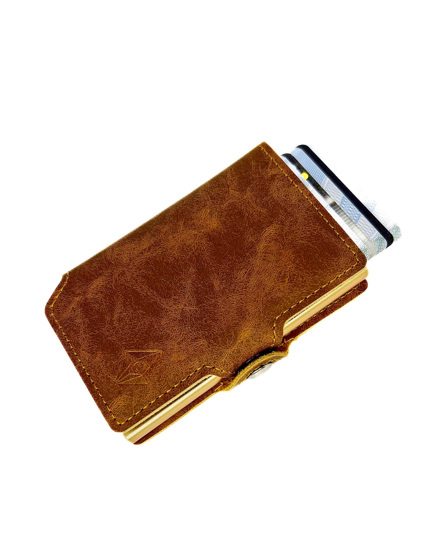 Card holder standard button camel. RFID