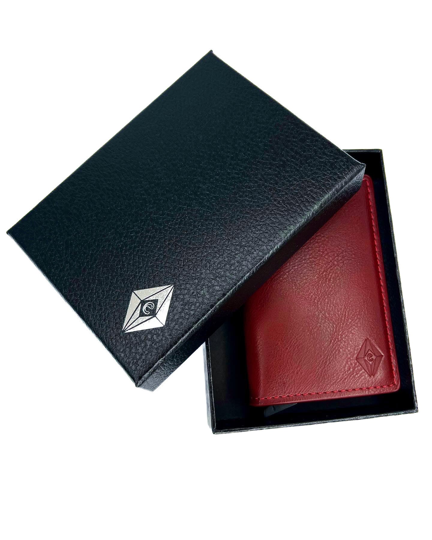 Card holder Standard red. RFID