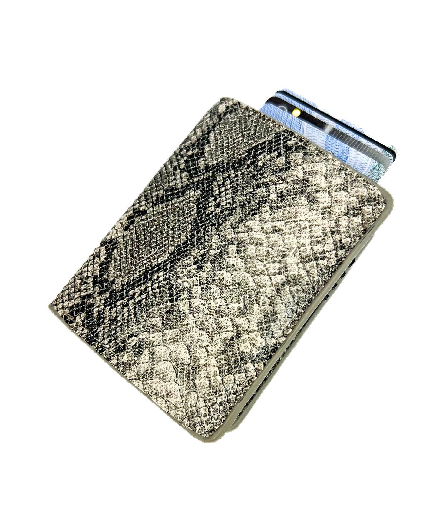 Card holder wallet snake.RFID