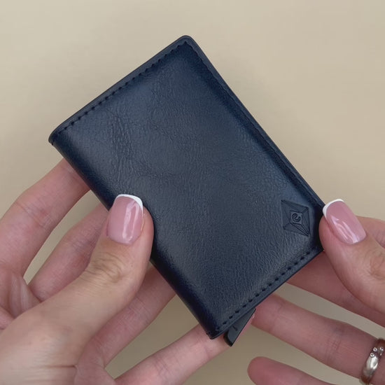 Card holder Standard blue. RFID