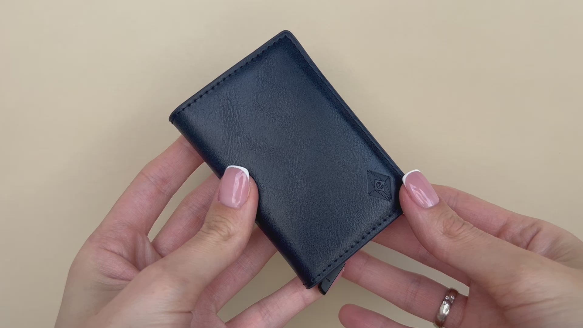 Card holder Standard blue. RFID
